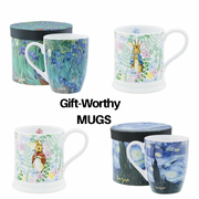 English Ceramic Garden Mug collection Flopsy Peter Rabbit Jemima Puddle-Duck Benjamin Bunny