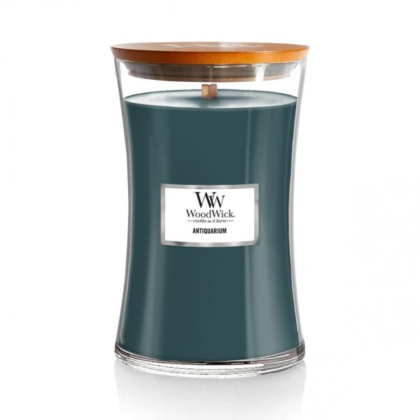 WoodWick Large Hourglass Scented Candle 610g with Crackling Wick | Burn Time: Up to 130 Hours