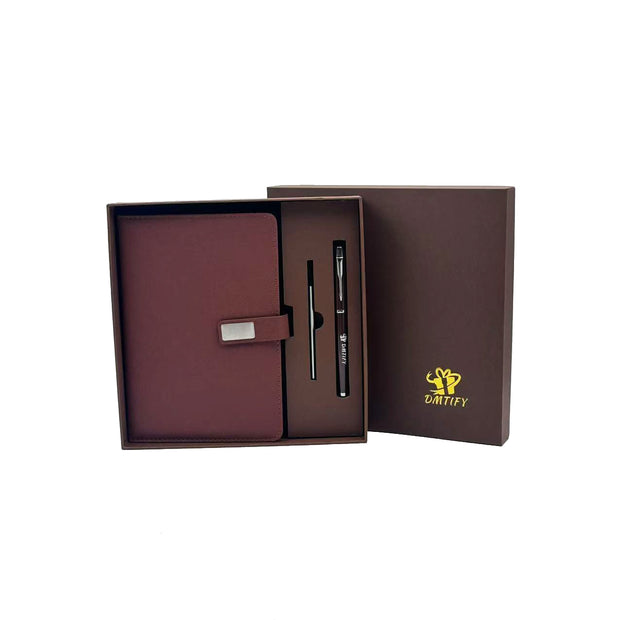 Dmtify Executive Gift Set – Notebook, Pen & Refill in Gift Box - DMTIFY