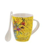 Stunning Mug & Spoon Gift Set  Ceramic Drinkware for Coffee and Tea