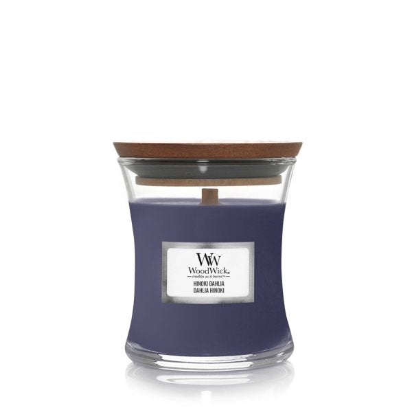 WoodWick Scented Candle, Vanilla Bean Lavender and Cedar, Mini Hourglass Candle