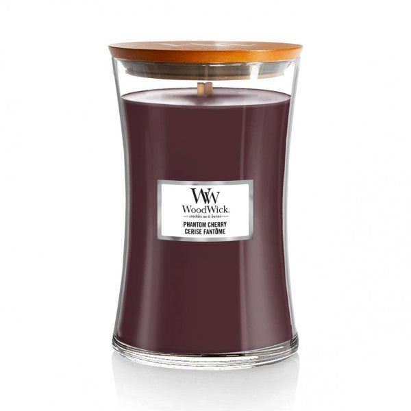 WoodWick Large Hourglass Scented Candle 610g with Crackling Wick | Burn Time: Up to 130 Hours