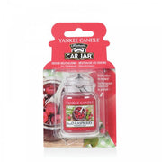 Yankee Candle Car Air Freshener, Car Jar Ultimate, Neutralises Odours, 1 Count. Up to 4 Weeks. Car Diffusers, Car Interior Accessories, Compactible with All Cars. True To Life Fragrances Pink Sands, Clean Cotton, Red Raspberry, Vanilla Cupcake