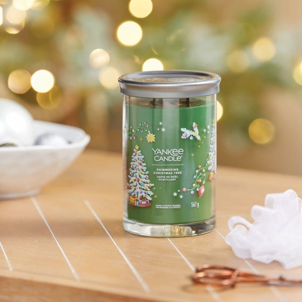 Shimmering Christmas Tree Signature Large Tumbler