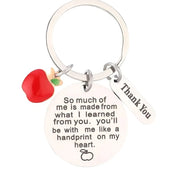 Teacher's Touch Keychain Set: Perfect Thank You And Birthday Appreciation Gifts - DMTIFY Store