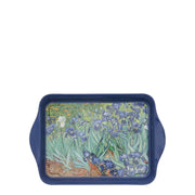 Elegant Floral Metal Mini Tray – Artistic Design for Tea, Snacks & Décor