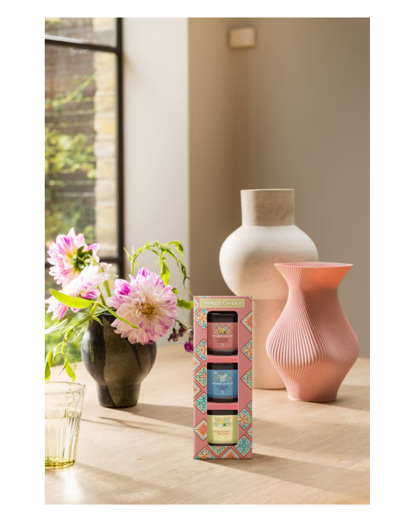 Yankee Candle Mini Votive Gift Set and Holiday Scented Candle Gift - DMTIFY
