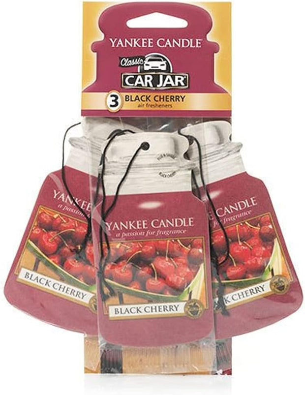 YANKEE CANDLE Hanging Cardboard Car Jar Air Freshener 3 in 1 - DMTIFY Store