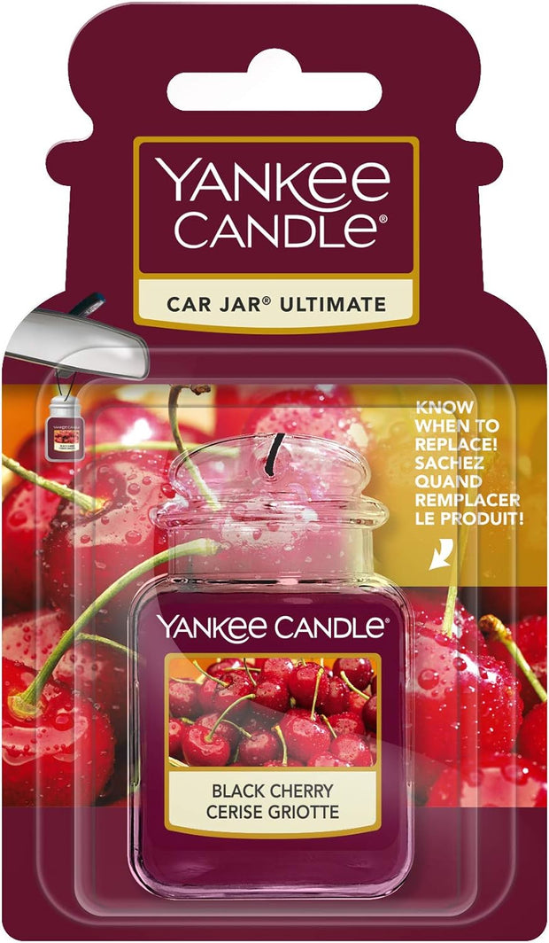 Yankee Candle Car Jar Ultimate Air Freshener, 1 Count. Up to 4 Weeks. - DMTIFY Store