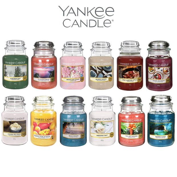 Yankee Candle, Jar Candle, Paraffin Wax, Seaside Woods, Medium - DMTIFY Store