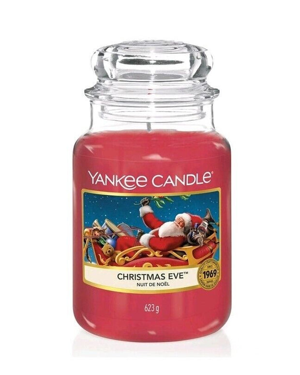 Yankee Candle Original Christmas Eve Large 623g Jar Up to 150 Hours - DMTIFY Store