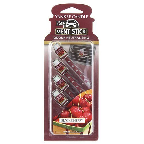 Yankee Candle Vent Sticks Car Air Fresheners, Attaches to Vehicle Air Vents, 4 Counts - DMTIFY Store