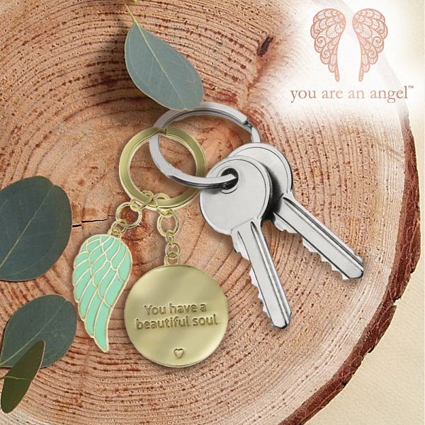 Friendship & Love Key Chain Collection – Elegant Metal Gifts in Gold Embossed Boxes