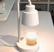 Electric Candle Warmer Lamp with Timer & Dimmer in Metal Base Aroma Lamp (UK Plug, 2 Bulbs Included)