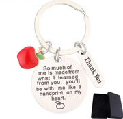 Teacher's Touch Keychain Set: Perfect Thank You And Birthday Appreciation Gifts